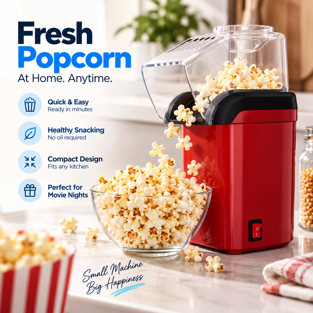 Mini Popcorn Maker